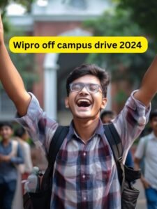 Wipro Off Campus Drive 2024 : all graduates eligible